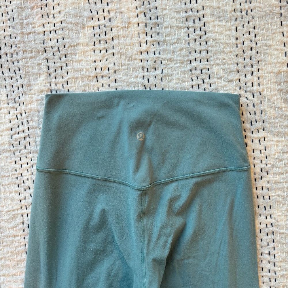 Lululemon Athletica Blue Leggings High-Waisted Stretch
